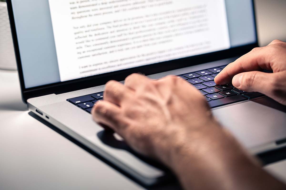 typing